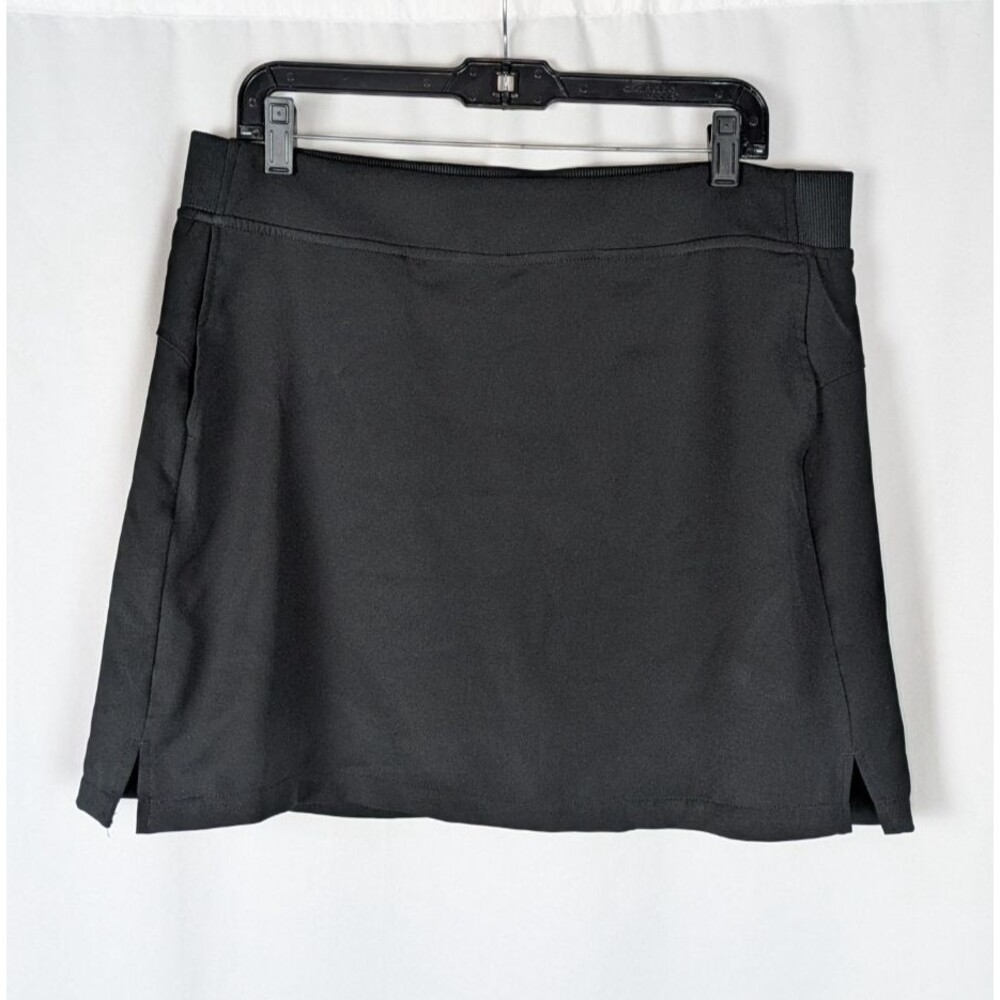 32 Degrees Cool Women's Black Active Pull On Athletic Skort Performance Size L